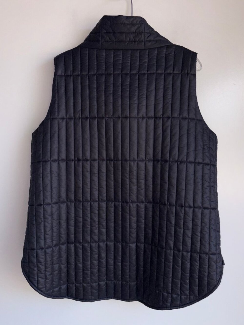 Eileen Fisher Woman Quilted Vest Size 1X Black - Picture 3 of 12